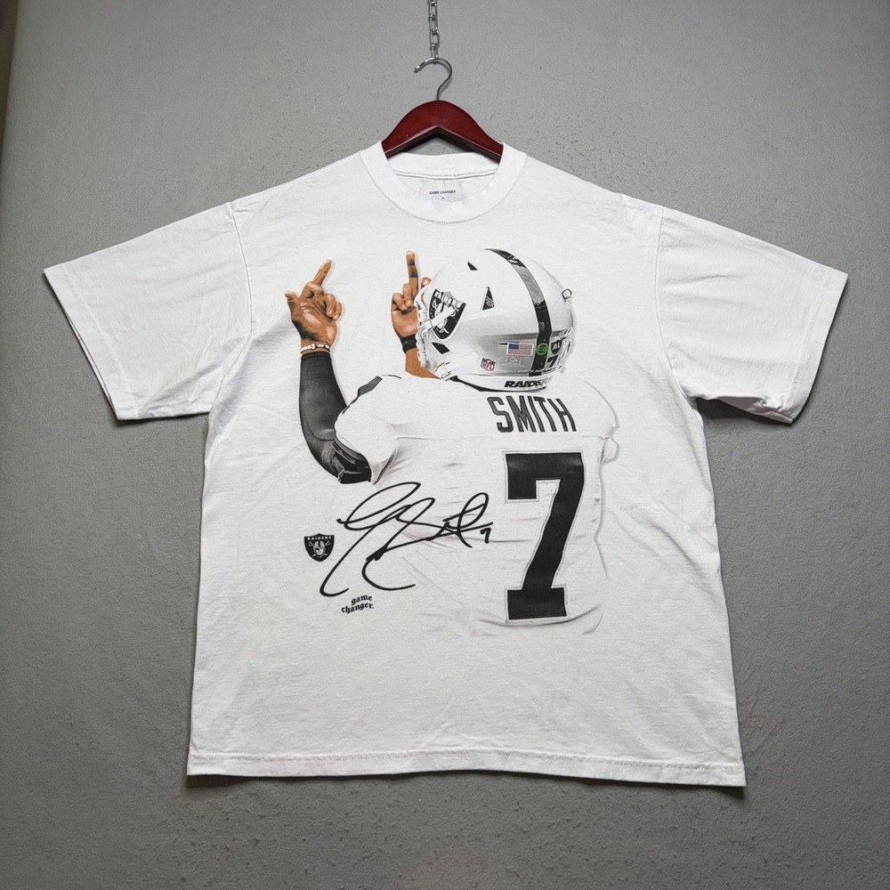 Game Changer T-Shirt Mens XL Aldon Smith Raiders Graphic Tee Y2K Streetwear